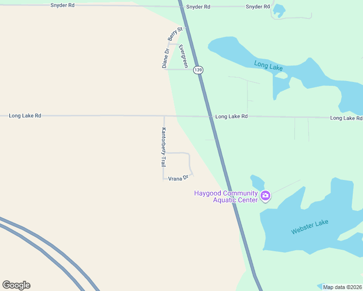 map of restaurants, bars, coffee shops, grocery stores, and more near 6009 Polly's Path in Berrien Springs