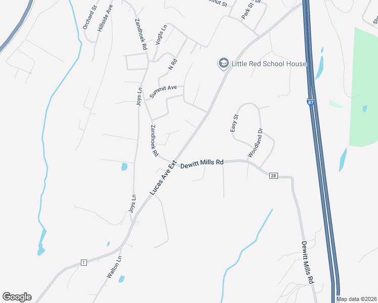 map of restaurants, bars, coffee shops, grocery stores, and more near 716 Lucas Avenue Extension in Hurley