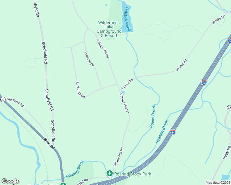 map of restaurants, bars, coffee shops, grocery stores, and more near 109 Village Hill Road in Willington