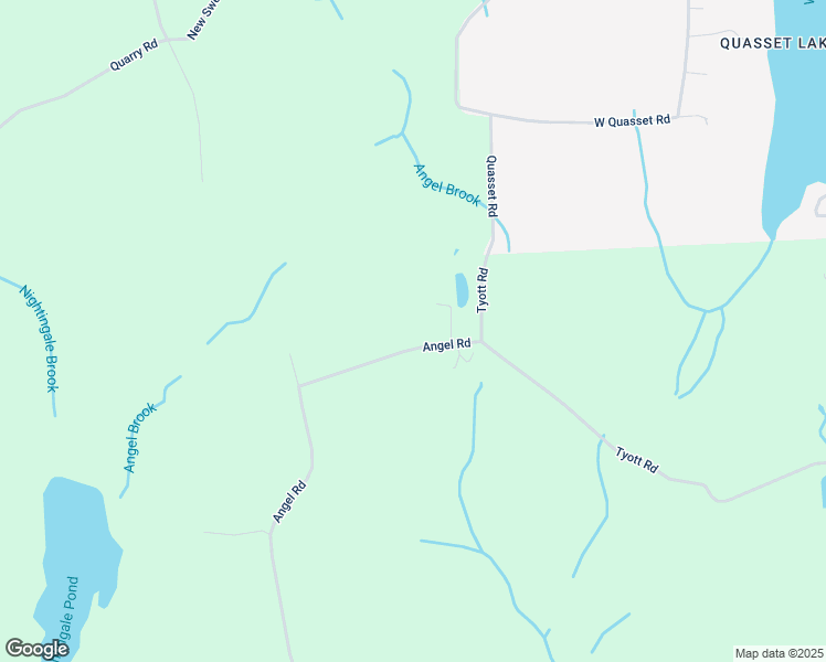 map of restaurants, bars, coffee shops, grocery stores, and more near 211 Angel Road in Pomfret