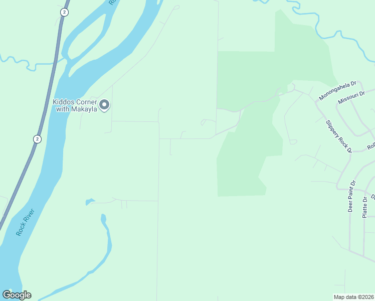 map of restaurants, bars, coffee shops, grocery stores, and more near 7231 South Lost Nation Road in Dixon