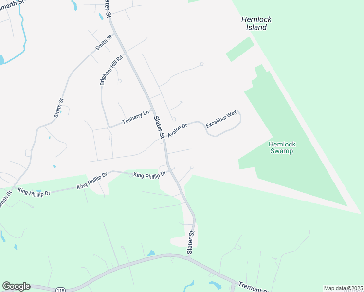 map of restaurants, bars, coffee shops, grocery stores, and more near 12 Lois Court in Attleboro