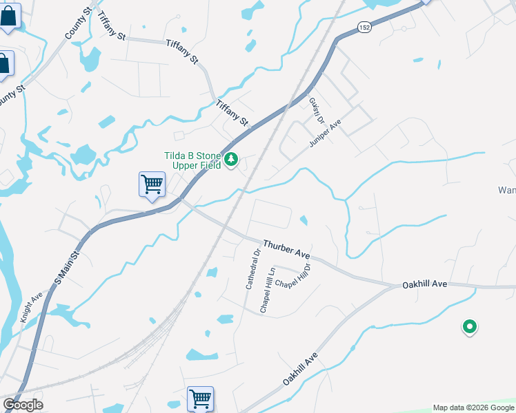 map of restaurants, bars, coffee shops, grocery stores, and more near 80 Tanglewood Drive in Attleboro