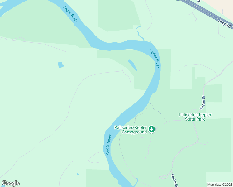 map of restaurants, bars, coffee shops, grocery stores, and more near 769 Palisades Access Road in Ely