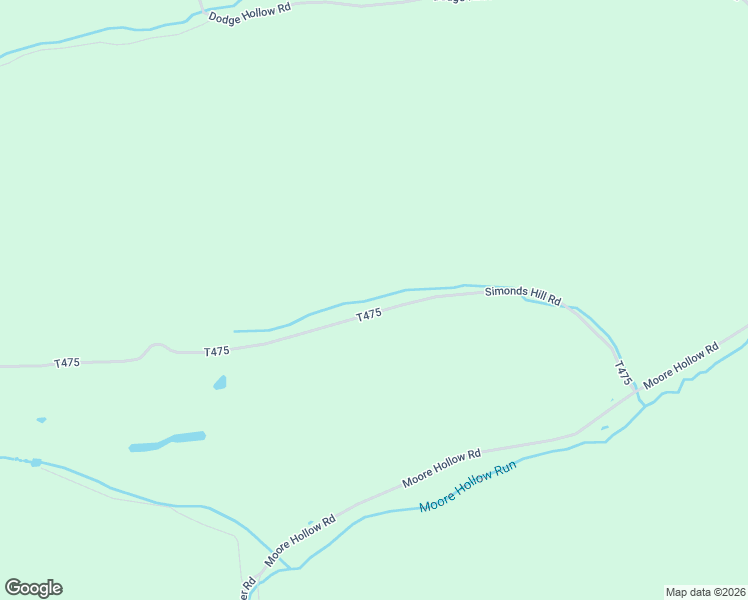 map of restaurants, bars, coffee shops, grocery stores, and more near 766-838 Simonds Hill Road in Ulysses