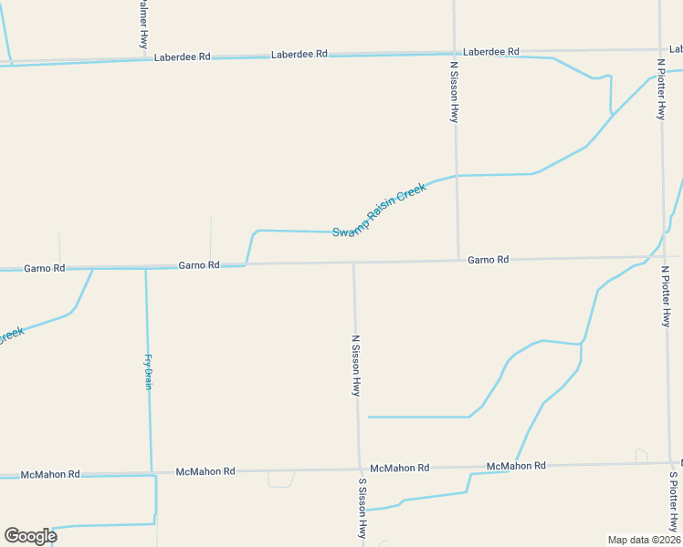map of restaurants, bars, coffee shops, grocery stores, and more near 9600-9602 Garno Road in Deerfield