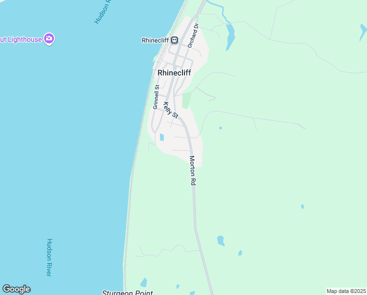 map of restaurants, bars, coffee shops, grocery stores, and more near 3 Kelly Street in Rhinebeck