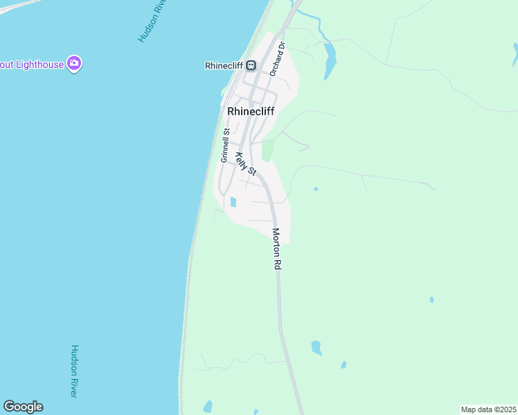 map of restaurants, bars, coffee shops, grocery stores, and more near 16 Howland Avenue in Kingston