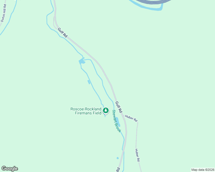 map of restaurants, bars, coffee shops, grocery stores, and more near 290 Gulf Road in Roscoe