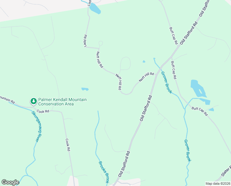 map of restaurants, bars, coffee shops, grocery stores, and more near 77 Neff Hill Road in Tolland