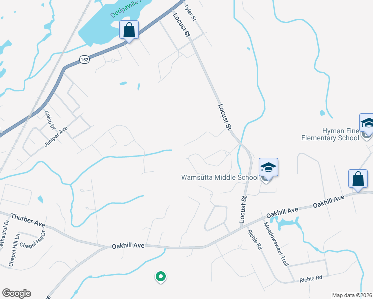 map of restaurants, bars, coffee shops, grocery stores, and more near 59 Marlise Drive in Attleboro