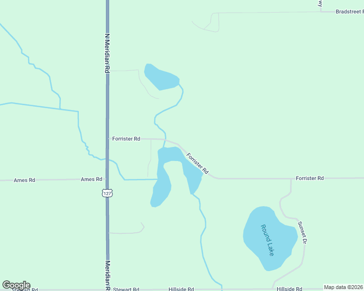 map of restaurants, bars, coffee shops, grocery stores, and more near 18800 Forrister Road in Hudson