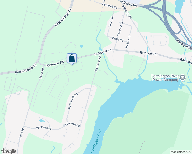 map of restaurants, bars, coffee shops, grocery stores, and more near 90 Merriman Road in Windsor