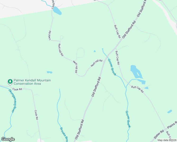 map of restaurants, bars, coffee shops, grocery stores, and more near 31 Neff Hill Road in Tolland