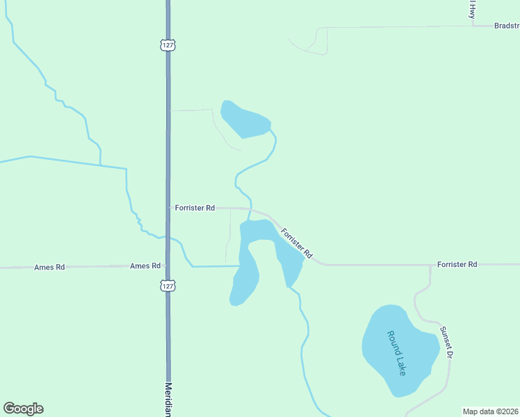map of restaurants, bars, coffee shops, grocery stores, and more near 18800 Forrister Road in Hudson