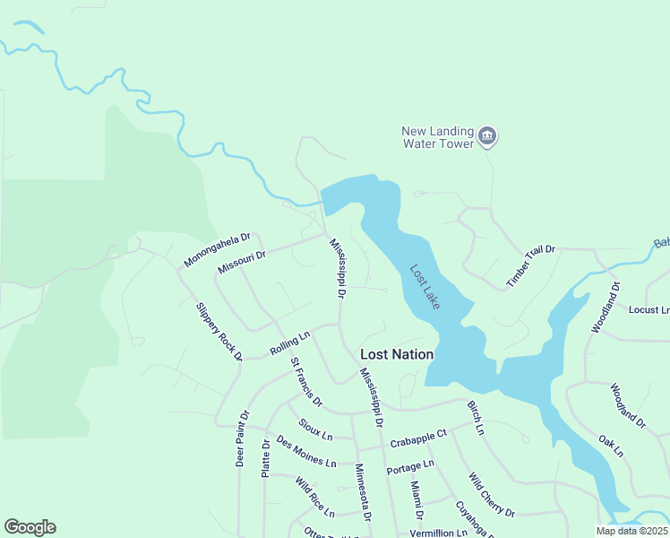 map of restaurants, bars, coffee shops, grocery stores, and more near 705 Mississippi Drive in Dixon