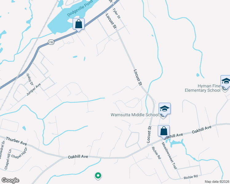 map of restaurants, bars, coffee shops, grocery stores, and more near 59 Marlise Drive in Attleboro