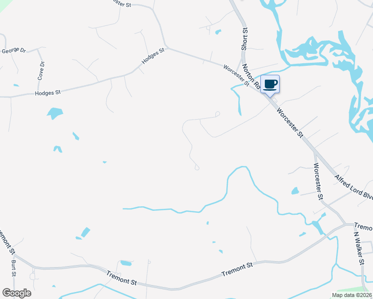 map of restaurants, bars, coffee shops, grocery stores, and more near 325 Shagbark Road in Taunton