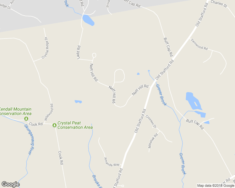 map of restaurants, bars, coffee shops, grocery stores, and more near 84 Neff Hill Road in Tolland