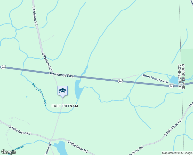 map of restaurants, bars, coffee shops, grocery stores, and more near 826 Providence Pike in Putnam