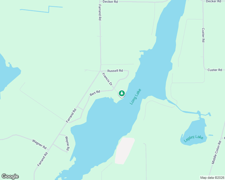 map of restaurants, bars, coffee shops, grocery stores, and more near 60651 Bert Road in Colon