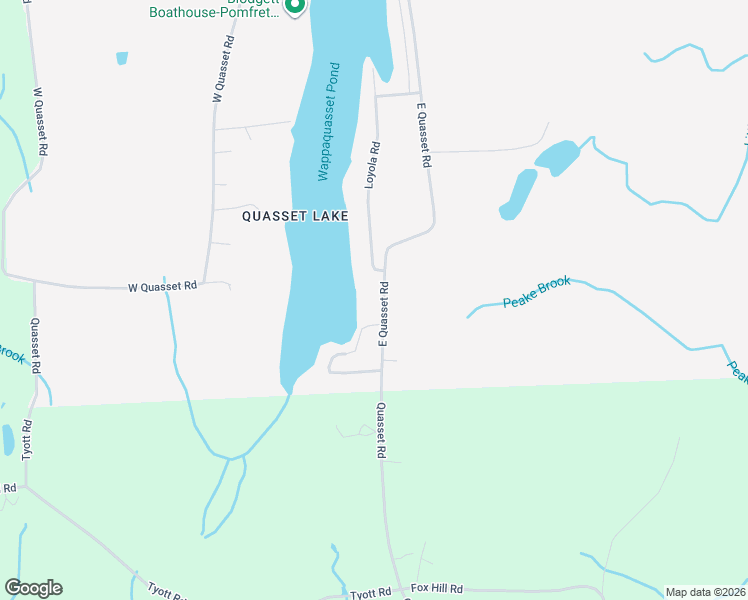 map of restaurants, bars, coffee shops, grocery stores, and more near 81 Loyola Road in Woodstock