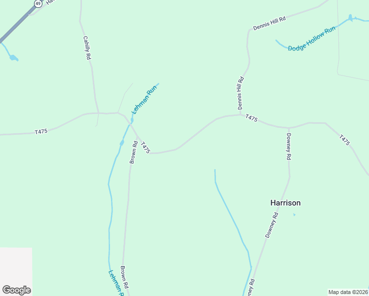 map of restaurants, bars, coffee shops, grocery stores, and more near 1354 White Knoll Road in Ulysses