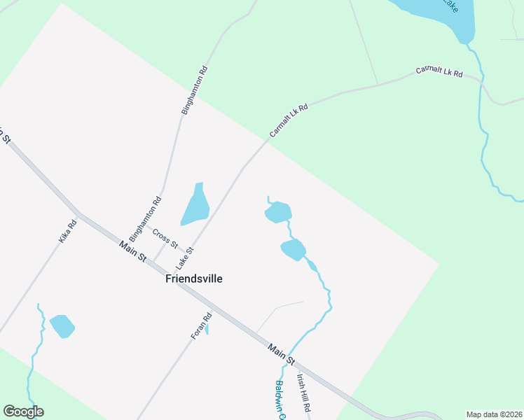 map of restaurants, bars, coffee shops, grocery stores, and more near 362 Lake Street in Friendsville