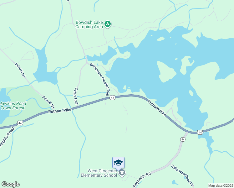 map of restaurants, bars, coffee shops, grocery stores, and more near 4 Roberge Way in Glocester