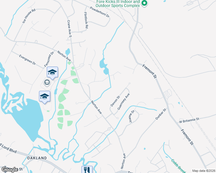 map of restaurants, bars, coffee shops, grocery stores, and more near 85 Willis Pond Road in Taunton