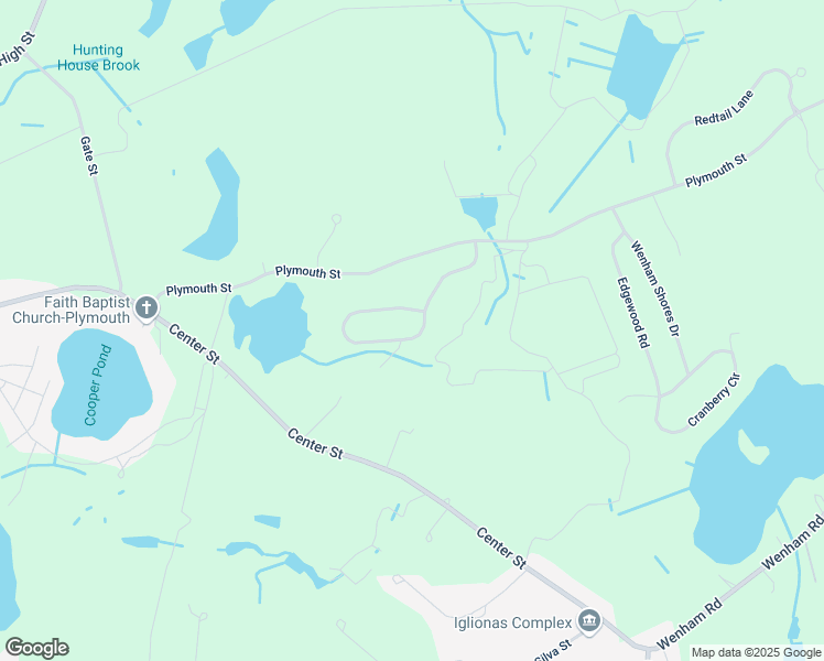 map of restaurants, bars, coffee shops, grocery stores, and more near 15 Russell Trufant Road in Carver