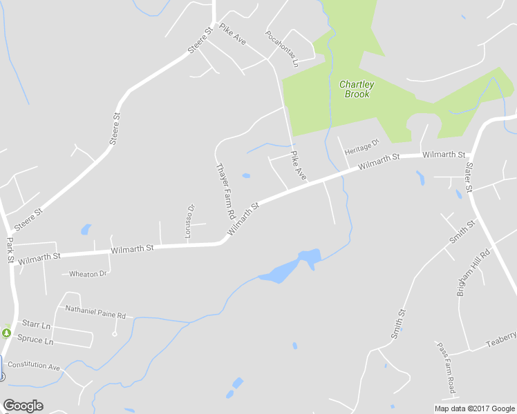 map of restaurants, bars, coffee shops, grocery stores, and more near 343 Wilmarth Street in Attleboro