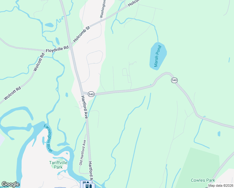 map of restaurants, bars, coffee shops, grocery stores, and more near 119 Hatchett Hill Lane in East Granby