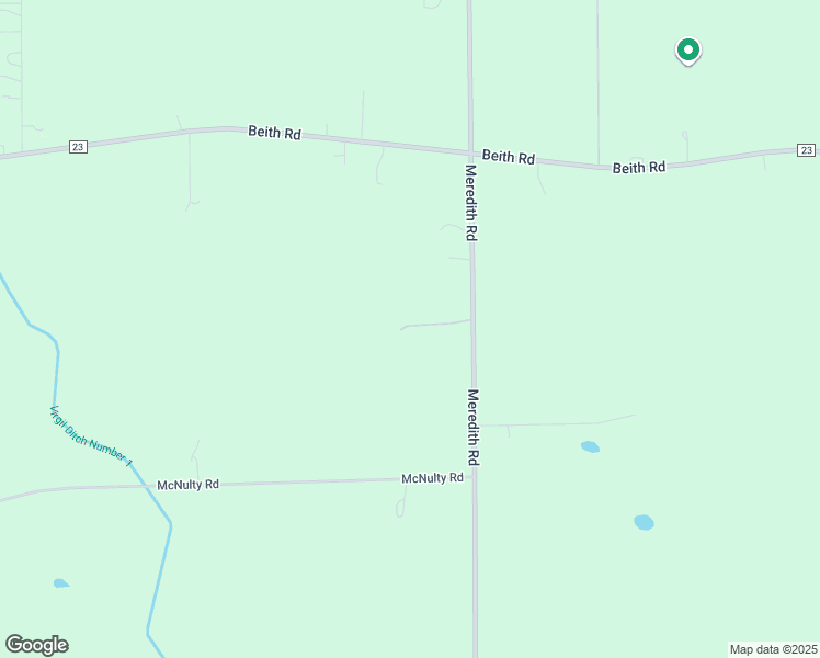 map of restaurants, bars, coffee shops, grocery stores, and more near 3N838 Meredith Road in Maple Park