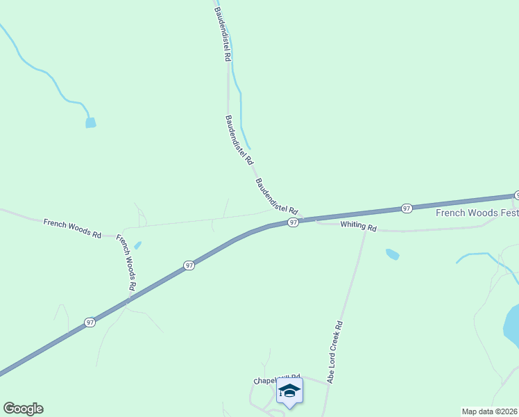 map of restaurants, bars, coffee shops, grocery stores, and more near 177 Baudendistel Rd in Hancock