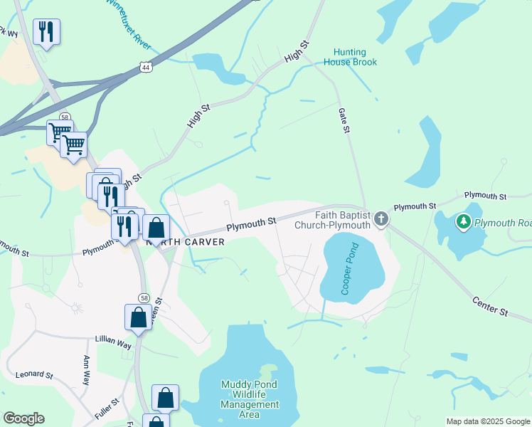 145 Plymouth Street, Carver MA Walk Score