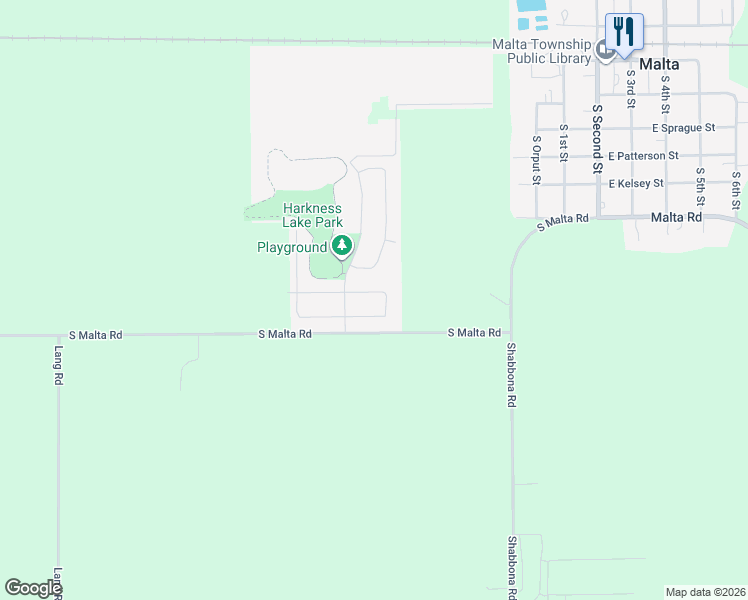 map of restaurants, bars, coffee shops, grocery stores, and more near 817 Water Stone Way in Malta