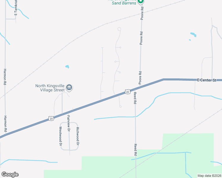 map of restaurants, bars, coffee shops, grocery stores, and more near 7139 Fieldstone Avenue in Conneaut