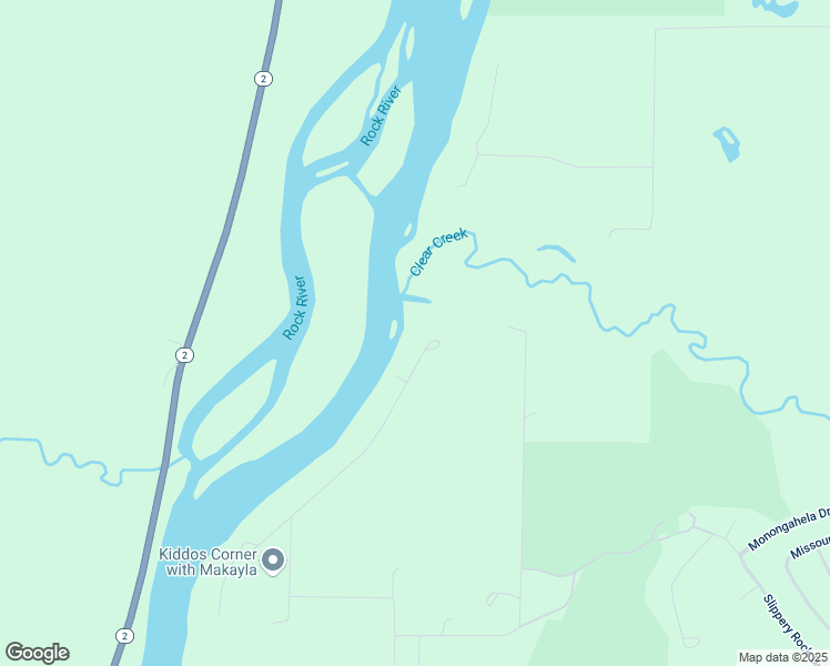 map of restaurants, bars, coffee shops, grocery stores, and more near 7038 South Rock Nation Road in Dixon