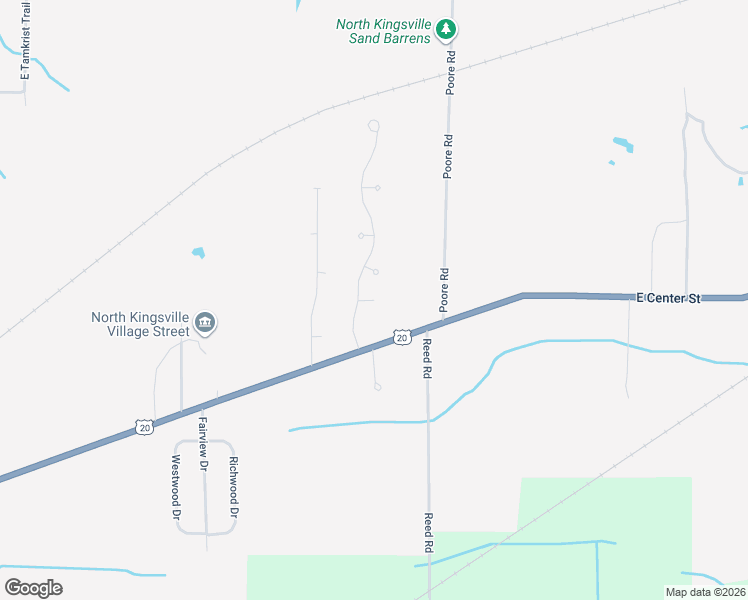 map of restaurants, bars, coffee shops, grocery stores, and more near 7139 Fieldstone Avenue in Conneaut