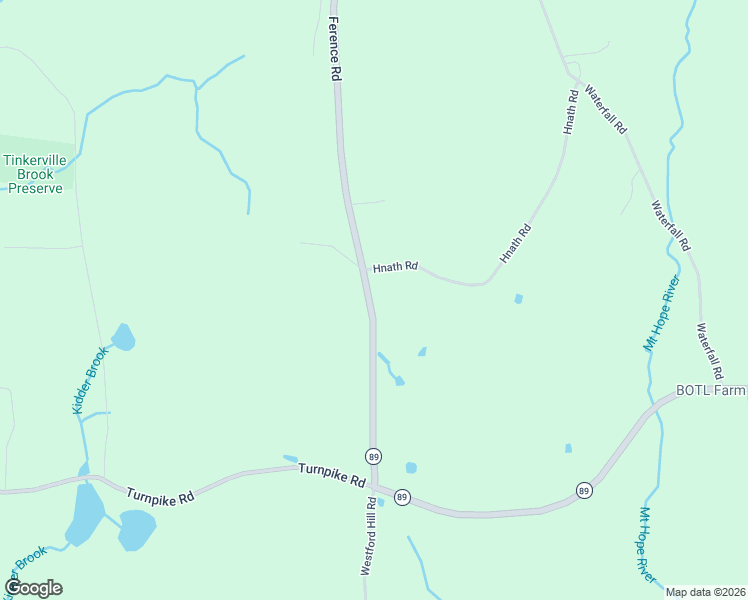 map of restaurants, bars, coffee shops, grocery stores, and more near 75 Ference Road in Ashford