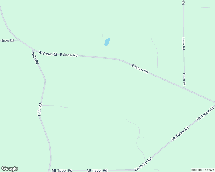 map of restaurants, bars, coffee shops, grocery stores, and more near 438 East Snow Road in Baroda