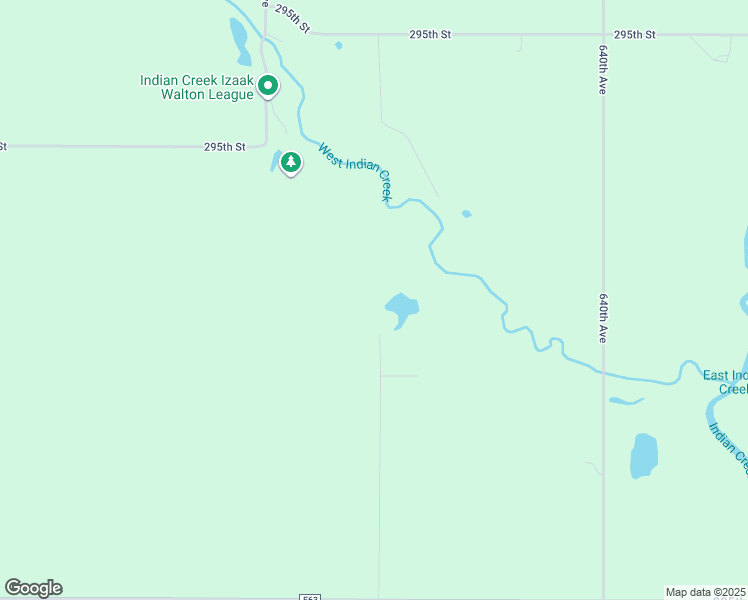 map of restaurants, bars, coffee shops, grocery stores, and more near 30001 635th Avenue in Maxwell