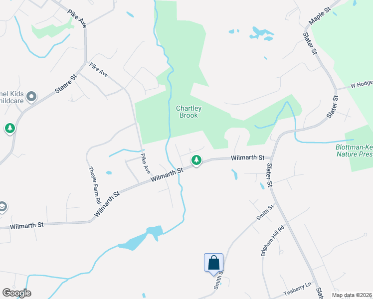 map of restaurants, bars, coffee shops, grocery stores, and more near 14 Heritage Drive in Attleboro