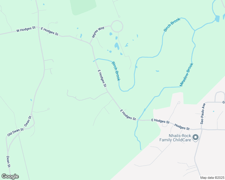 map of restaurants, bars, coffee shops, grocery stores, and more near 90 East Hodges Street in Taunton