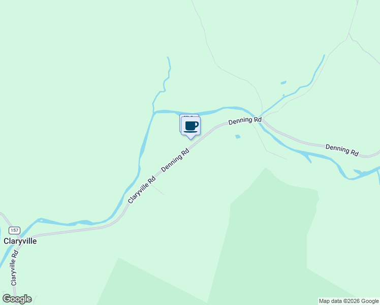 map of restaurants, bars, coffee shops, grocery stores, and more near 1472 Denning Road in Ulster County