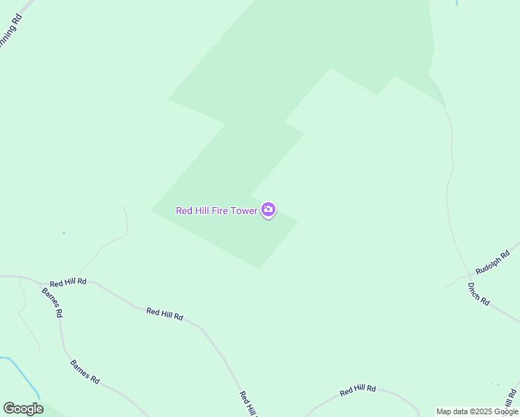 map of restaurants, bars, coffee shops, grocery stores, and more near Red Hill Road in Ulster County