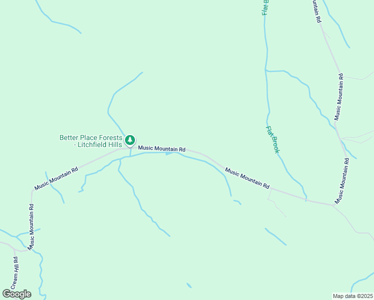 map of restaurants, bars, coffee shops, grocery stores, and more near Music Mountain Road in Canaan
