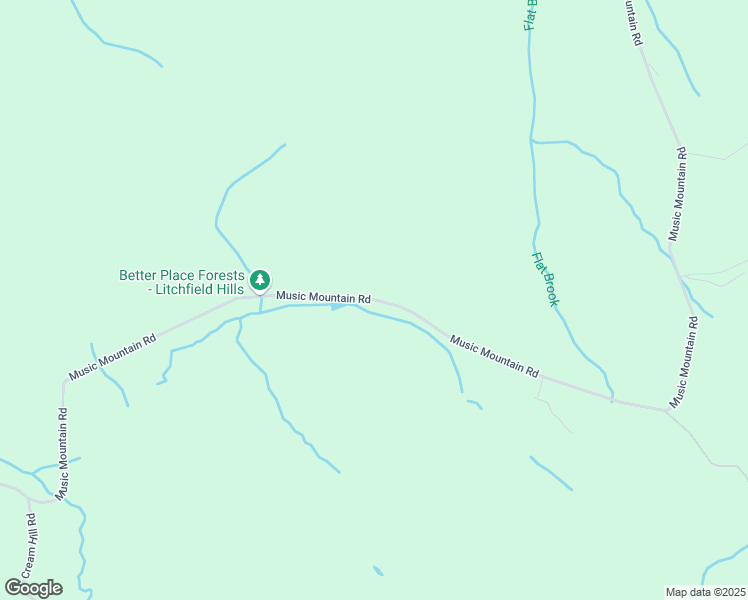 map of restaurants, bars, coffee shops, grocery stores, and more near Music Mountain Road in Canaan