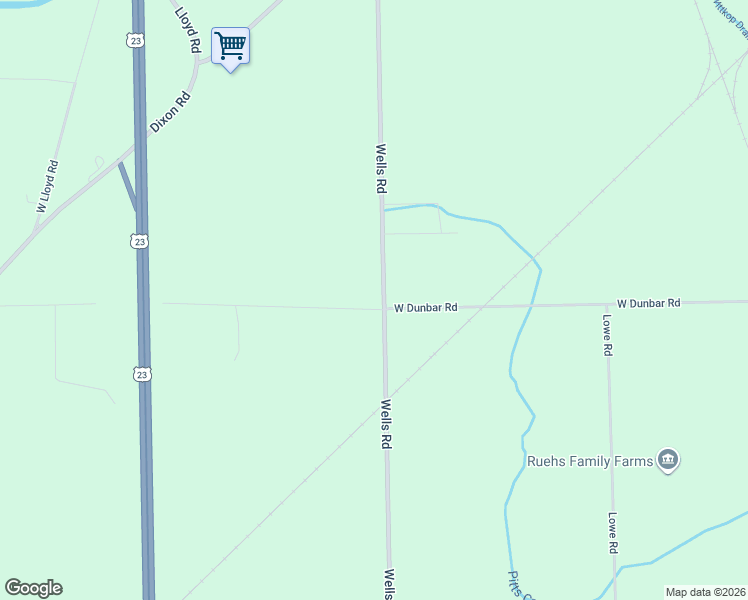 map of restaurants, bars, coffee shops, grocery stores, and more near 14794 West Dunbar Road in Petersburg
